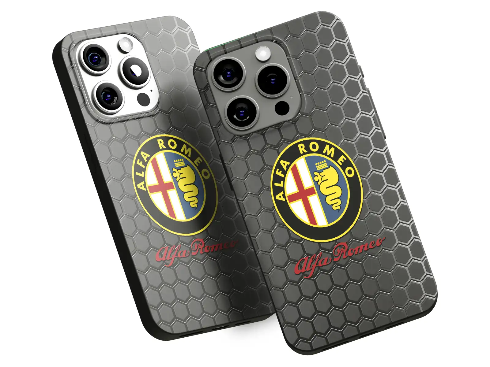 Alfa Romeo Coque Silicone Smartphone Look Standard Minimal